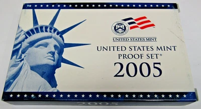 2005-S United States Mint Proof Set - 2 Slab ** Mint Packaging + OGP ** - Image 1 of 2