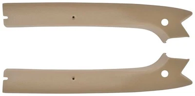 1978-87 Buick Regal; T-Top Rear Glass Trim Molding; Tan; Pair - Изображение 1 из 2