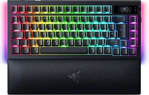 Razer Blackwidow V4 Pro 75% - Clavier de jeu sans fil échangeable à chaud - écran Oled - Photo 1/7