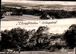 Cartolina ISINGDORF /WERTHER sopra BIELEFELD locanda/pensione BERGFRIEDEN Wulfmeier anni '50 - Foto 1 di 1