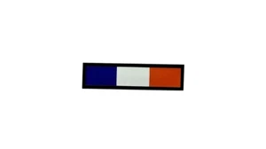 Patch Aufnäher Aufnäher Stickerei Thermoaufnäher bedruckt Flagge Badge Frankreich - Bild 1 von 1