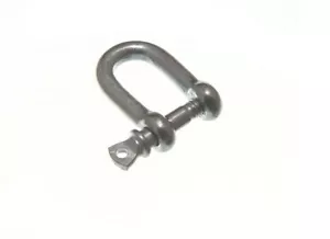 New 100 X D Shackle Towing Link Hitch Fasteners M4 BZP Weather Proof Steel - One - Picture 1 of 1