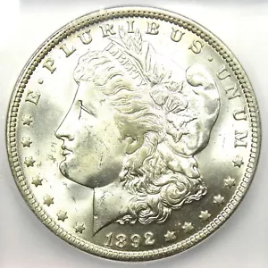 1892-O Morgan Silver Dollar $1 - ICG MS65 - Rare in MS65 - $3,250 Guide Value - Picture 1 of 6