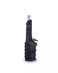 NUEVO NEGRO 12.5" WARDOG Silicona Vidrio Tubo Agua Cachimba - Duradero y Portátil - Imagen 1 de 12