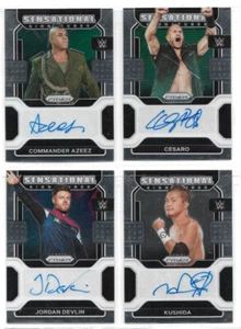 2022 Panini Prizm WWE - Sensationelle Signaturen Autogrammkarte Auswahl Neuwertig - Bild 1 von 9