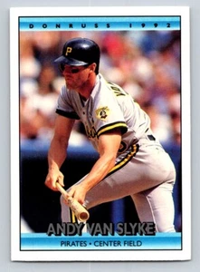 Andy Van Slyke 1992 Donruss #383 Pittsburgh Pirates - Picture 1 of 2