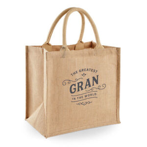 Gran Gift Birthday Bag Personalised Keepsake Present Tote Christmas Gift Idea 