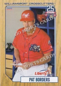 2023 Williamsport Crosscutters 25th Anniversary Pat Borders Phillies Minor - Bild 1 von 1