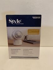New In Box Style Selections 5020101 3 Speed Oscillating Desk Fan USB Powered