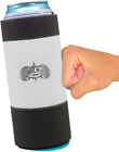 Toadfish Tall 16Oz Can Cooler-Non-Tipping Suction Cup Cooler Large, White