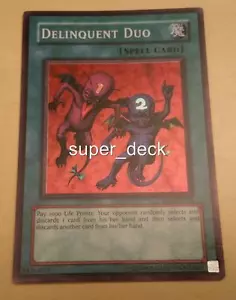 YuGiOh Delinquent Duo Super Rare DB1-EN024 NM/M - Picture 1 of 1