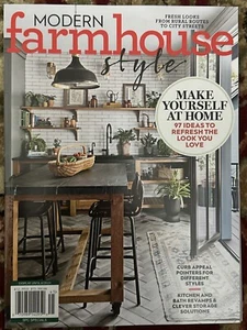 MODERN FARMHOUSE STYLE Magazine Spring 2024 97 Ideas to Refresh the Look U Love - Picture 1 of 1