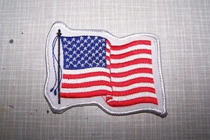 1 Aufnäher USA Fahne Patch Abzeichen Armee Flagge Uniform 8x6 cm Amerika - Bild 1 von 1
