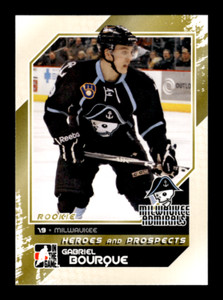 2010-11 ITG Heroes and Prospects Update # 165 Gabriel Bourque Card (B75)