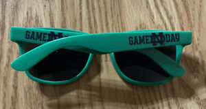 Notre Dame Football Game Day Sunglasses Green New
