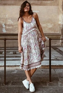 🦋Spell And The Gypsy L Maisie Strappy Midi With Pockets EXC - Picture 1 of 13