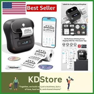 Compact Inkless Label Printer Supports 0.78'' to 3.14'' - Portable Solution - Picture 1 of 11