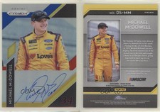 2019 Panini Prizm Driver Signatures Rainbow /24 Michael McDowell #DS-MM Auto