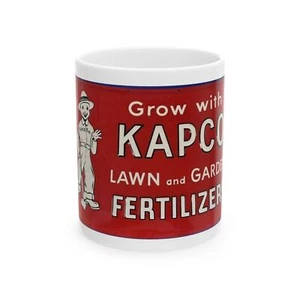 Vintage Sign Collectors - KAPCO FERTILIZER - Mug, Retro Style, 11oz, 15oz, - Picture 1 of 18