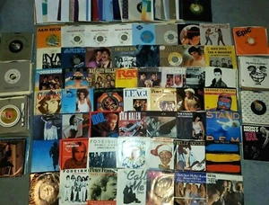 45rpm JUKEBOX RECORDS 60s 70s 80s 90s HIGH Quality $4.99ea. Pop Rock Soul (A-L) - Picture 1 of 1