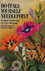 Do-It-Yourself Needlepoint (1972) Joan Scobey & Lee McGrath - Schutzumschlag zerrissen - Bild 1 von 2