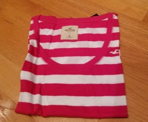 Neu mit Etikett Hollister Tamarack Rundhalsausschnitt T-Shirt Langarm, M oder L von A&F - Bild 1 von 3