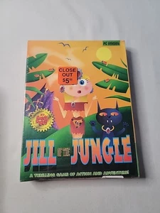 Jill of the Jungle 1 Factory Sealed IBM 3.5” Big Box PC 1994 Amazing Condition - Picture 1 of 6