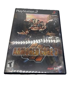 Armored Core 3 (Sony PlayStation 2, PS2 2002) No Manual - Tested Working - Picture 1 of 5