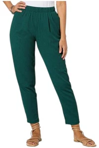 Antthony Women's Textured Knit Pull-On Tapered Cargo Pant Pine - Picture 1 of 1