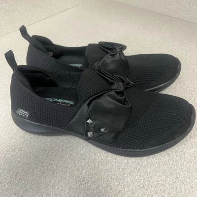 Skechers Bobs Squad Chaos-Inspire Away Slip-ins negras para mujer talla 7,5 131122 BBK Foto 1 de 4