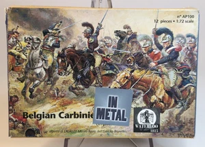 WATERLOO 1815 In Metal - BELGIAN CARBINIERS 1815 #AP100 - White Metal 1:72 - Picture 1 of 3