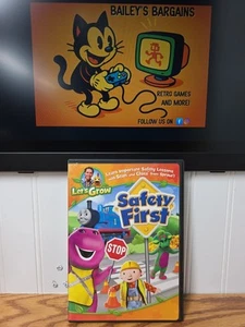 Lets Grow: Safety First (DVD Exclusive) Sean & Chica Barney Thomas Train - Picture 1 of 8