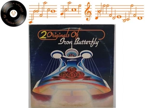 Iron Butterfly  2 Originals Of Iron Butterfly Ball & Metamorphosis  Vinyl LP EX - Picture 1 of 6
