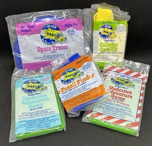 1994 McDonalds Magic School Bus Happy Meal Toys Complete Set 4 Toys + U3 Sealed - Picture 1 of 2