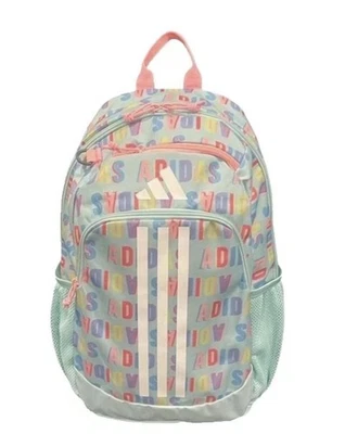 Mochila Adidas BTS Originator unissex semi flash logotipos faísca rosa água nova - Imagem 1 de 3