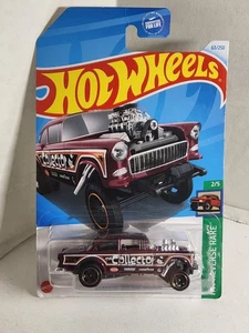 2024 Hot Wheels HW REVERSE RAKE 2/5 - '55 CHEVY BEL-AIR GASSER - 63/250 - HTD02 - Picture 1 of 12