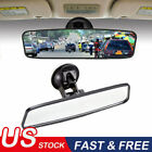 Car Universal Rear View Suction Cup Mirror Learner Driver Stick On Interior Wide