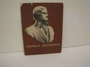 Thomas Jefferson Pamphlet By John Hancock Insurance Company 1945 4 1/2 x 6 - Picture 1 of 2