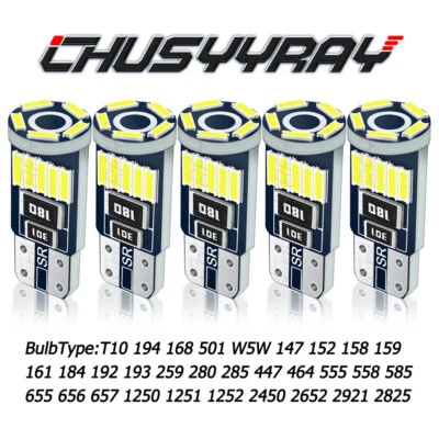 5 lâmpadas traseiras de LED super brilhantes 194 para Polaris 1991 Trail Boss 350L 2X4 4x4 - Imagem 1 de 4