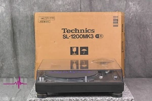 Technics SL-1200MK3 Black Direct Drive DJ Turntable in Very Good Condition - Picture 1 of 24