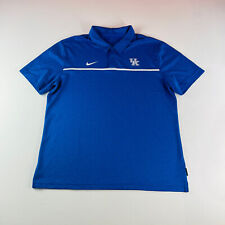 New listing
		Nike Kentucky Wildcats Dri Fit Polo Shirt Blue Striped Mens Size Large