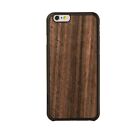 Luksusowe cienkie etui ochronne Ozaki Wood iPhone 6/6s z drewnianym tyłem z displ