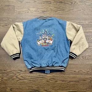 Giacca Denim Vintage DISNEYLAND Topolino 45 Anni di Magia Anniversario Tg M - Foto 1 di 8
