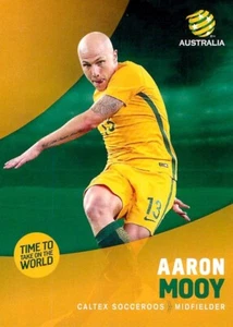 2017 2018 SOCCEROOS A-League Card AARON MOOY - Foto 1 di 2