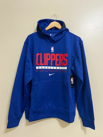 Nike NBA Los Angeles Clippers Spotlight On-Court Warm-Up Hoodie M CN3852-495 Cover