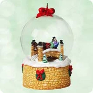 2003 Hallmark Ornament ~ Winter Wonderland #2 - Sleigh Ride ~ QX8207 NIB - Picture 1 of 1