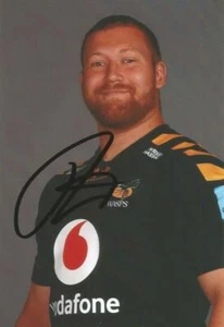 WASPS & ENGLAND RUGBY UNION: TOM WEST SIGNED 6x4 PORTRAIT PHOTO+COA - Picture 1 of 1