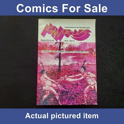 New Worlds magazine Spring 1979 no 215 - Limited to 1000 copies RARE (LOT#11293) - Image 1 of 3
