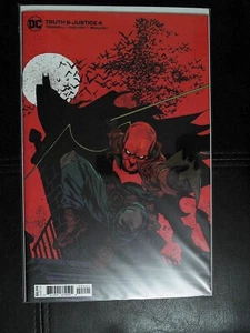 DC COMICS TRUTH AND JUSTICE 4 Variant Cover July 2021 Near Mint  - Picture 1 of 1