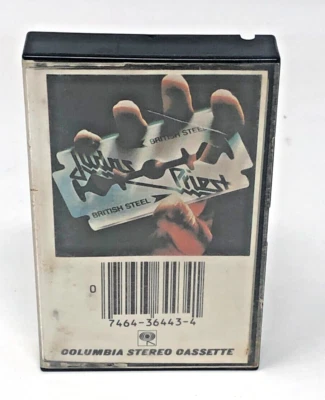 Judas Priest British Steel Cassette Tape Heavy Metal Hard Rock JCT 36443 - Image 1 of 4